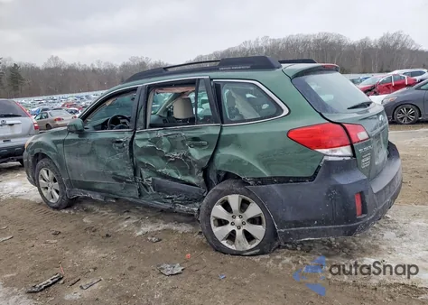 2012 Subaru Outback 2.5I из США, поврежденный, VIN 4S4BRBACXC3207223